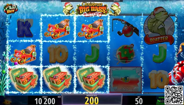 Imagen amplia de Christmas Big Bass Bonanza para revisar más información
